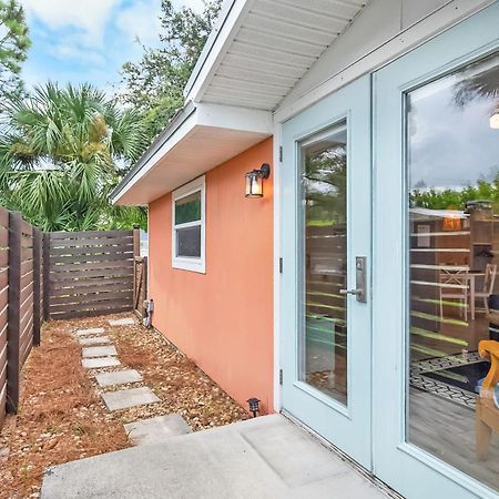 Coral Cottage, Stylish Studio Suite On Canal, Walkable To Beach, Private Parking St. Augustine Kültér fotó