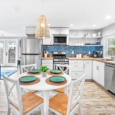 Coral Cottage, Stylish Studio Suite On Canal, Walkable To Beach, Private Parking St. Augustine Kültér fotó