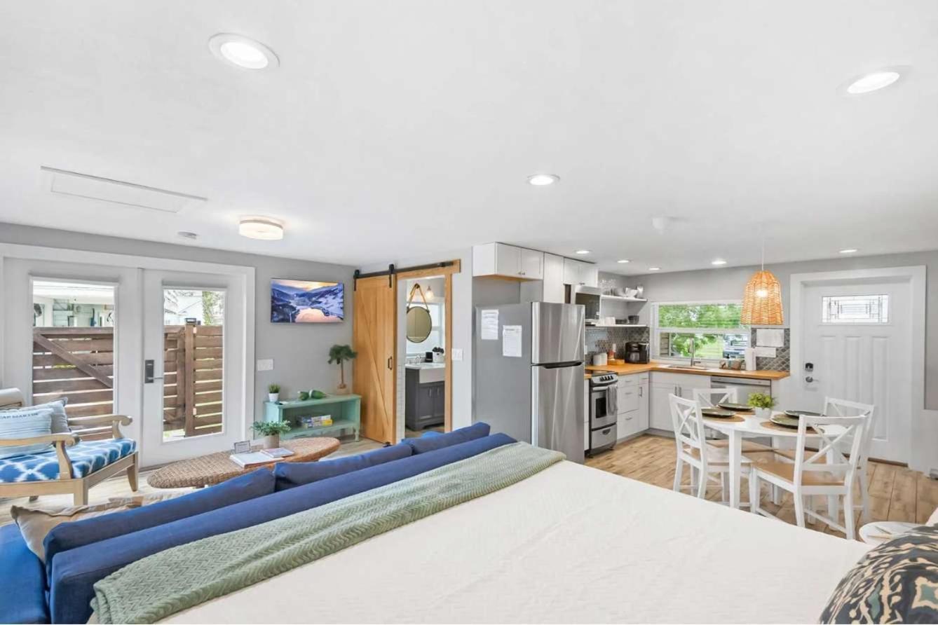 Coral Cottage, Stylish Studio Suite On Canal, Walkable To Beach, Private Parking St. Augustine Kültér fotó