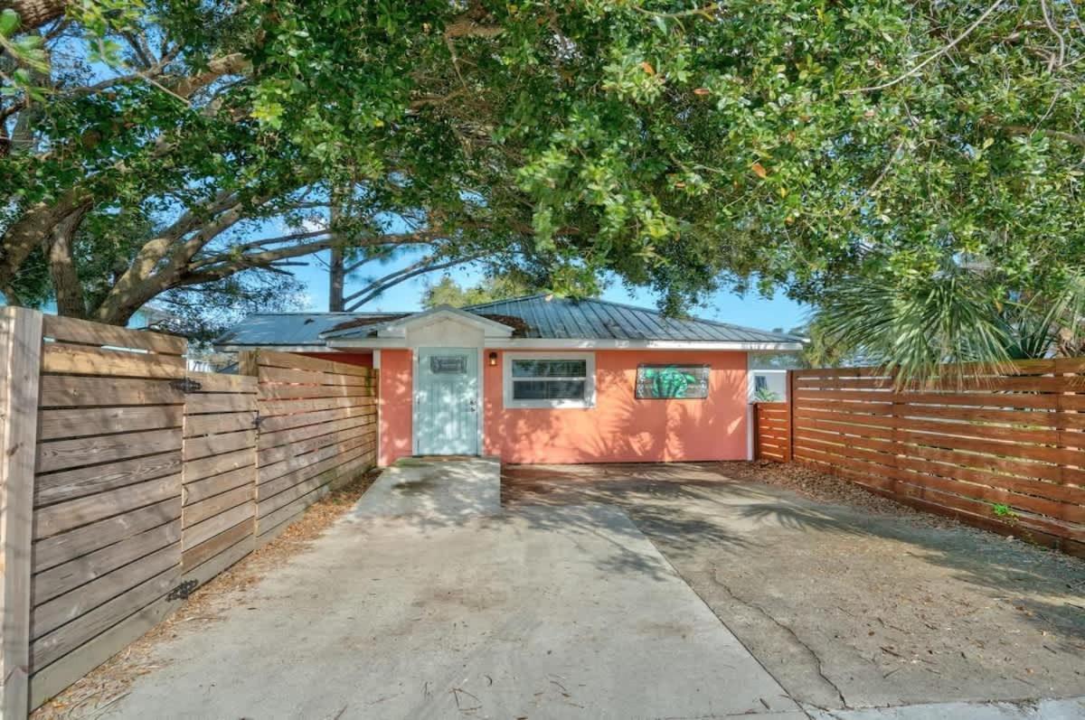 Coral Cottage, Stylish Studio Suite On Canal, Walkable To Beach, Private Parking St. Augustine Kültér fotó